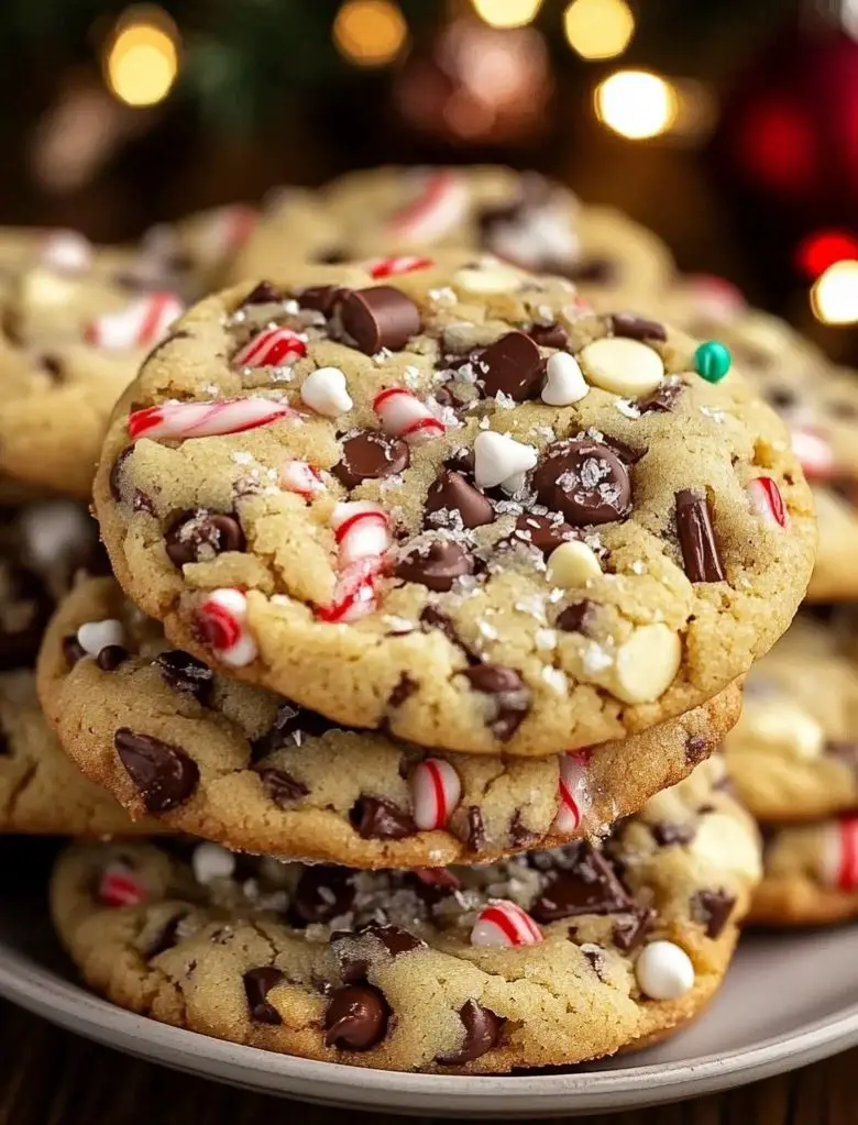 Chocolate Chip Christmas Cookies