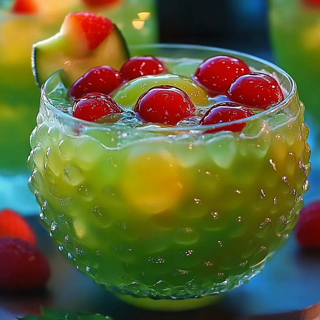 holiday punch drink