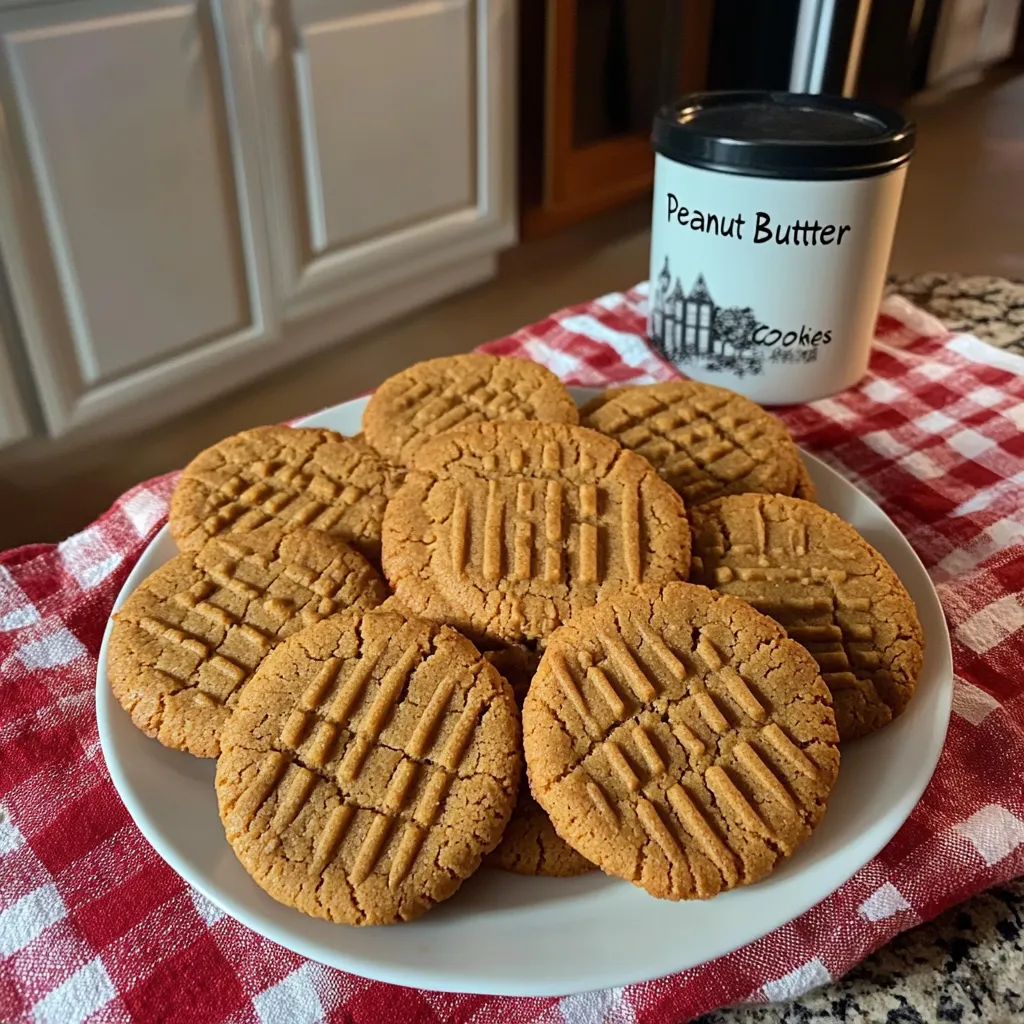 Peanut butter cookies recipe